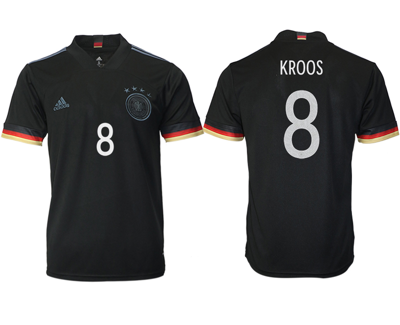 Men 2021 Europe Germany away AAA version #8 soccer jerseys->germany jersey->Soccer Country Jersey